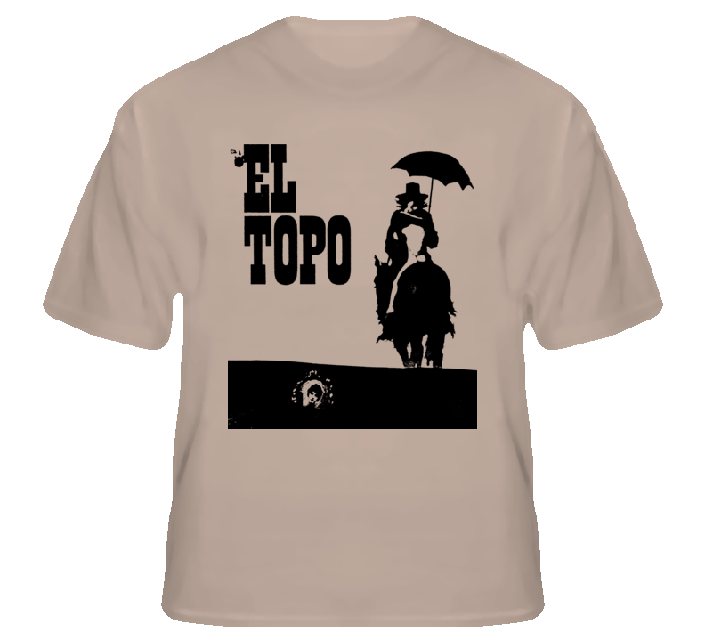 El Topo western cult classic Mexican USA movie fan t shirt El Topo western cult classic Mexican USA movie fan t shirt