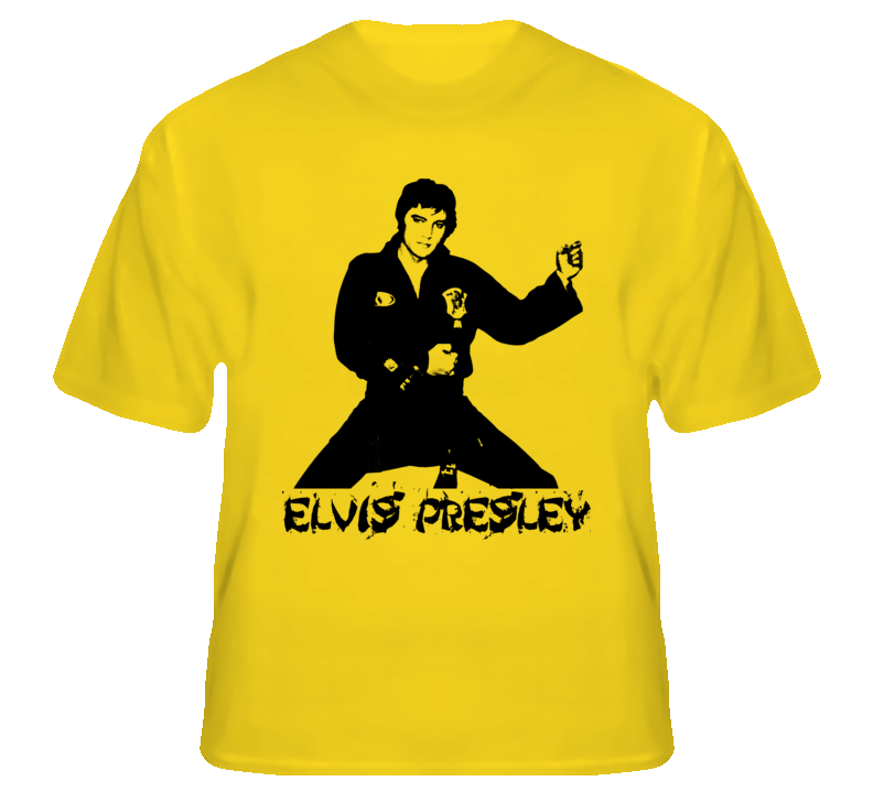 The King Karate rock n roll music MMA fan t shirt The King Karate rock n roll music MMA fan t shirt
