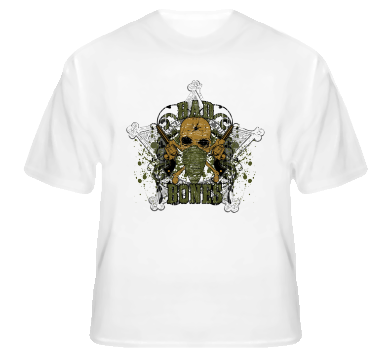 Bad Bones Gangsta Rap Hip Hop fan t shirt Bad Bones Gangsta Rap Hip Hop fan t shirt