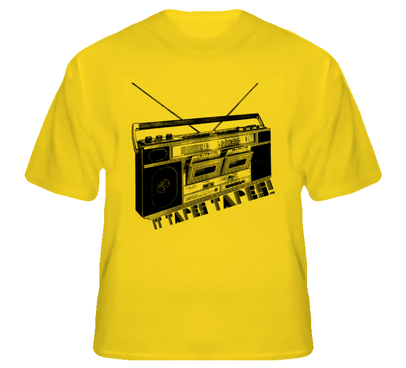 It Tapes Tapes funny 70s 80s old school fan t shirt It Tapes Tapes funny 70s 80s old school fan t shirt