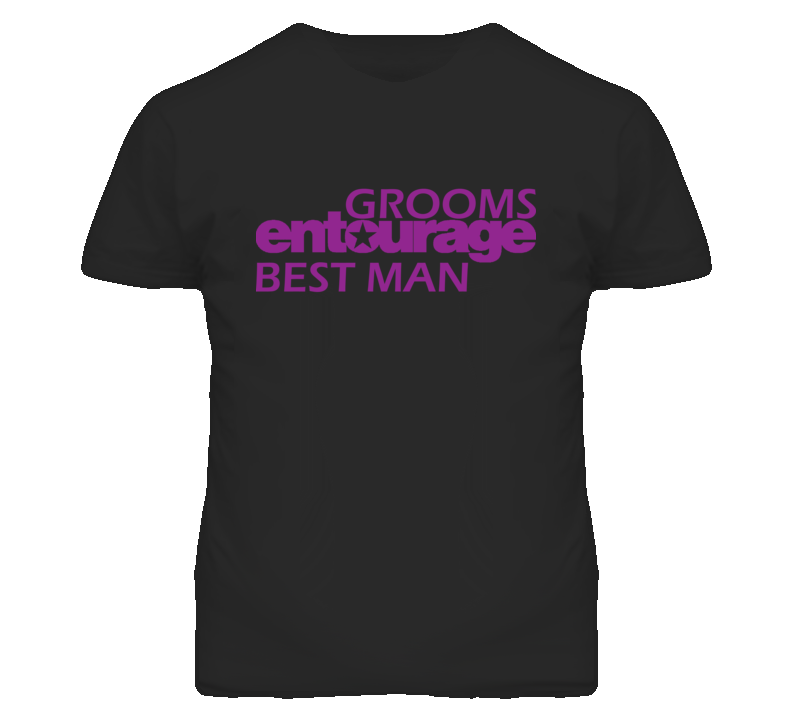 Grooms Entourage best man wedding stag jack and Jill t shirt Grooms Entourage best man wedding stag jack and Jill t shirt