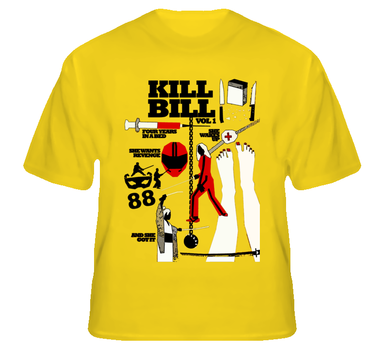 Kill Bill 1 Movie Tarantino movie fan T Shirt Kill Bill 1 Movie Tarantino movie fan T Shirt