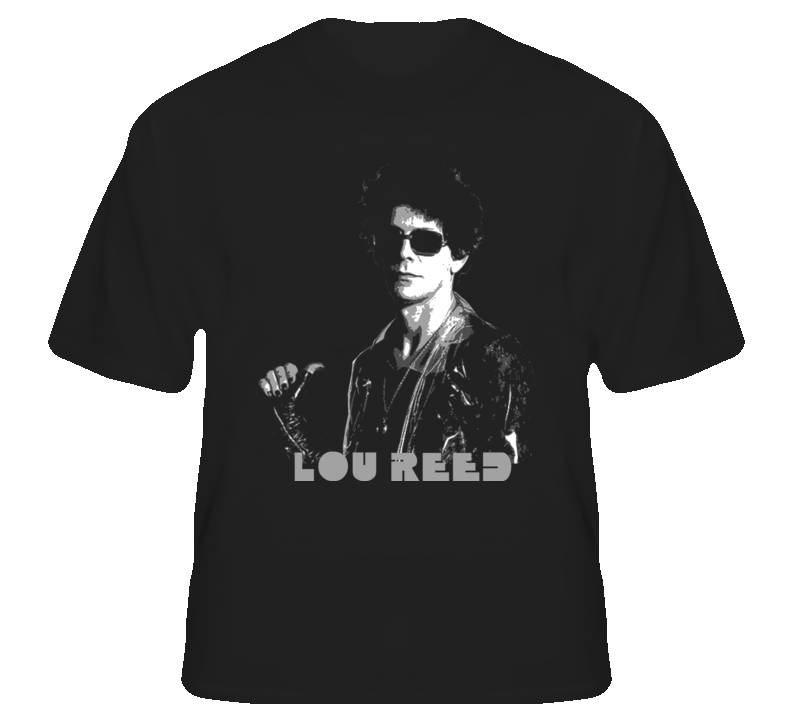 Lou Reed punk rock star vintage concert RIP t shirt Lou Reed punk rock star vintage concert RIP t shirt