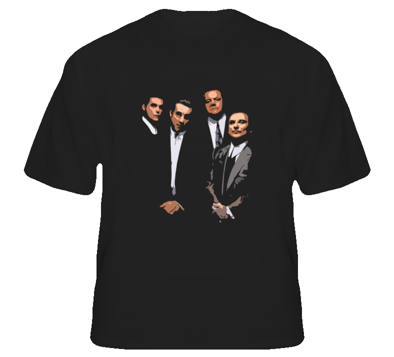 Goodfellas gangster film DeNiro Pesci Liotta fan t shirt Goodfellas gangster film DeNiro Pesci Liotta fan t shirt