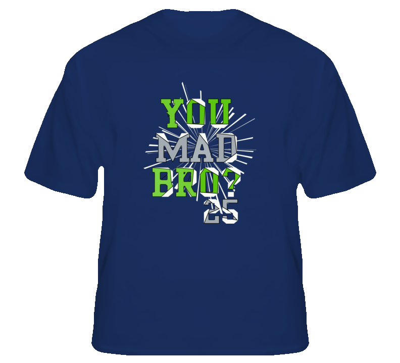 You Mad Bro Sherman Football Seattle fan t shirt You Mad Bro Sherman Football Seattle fan t shirt