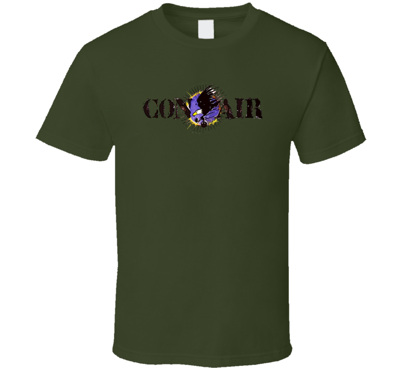 Con Air Logo Cool Movie Nic Cage Fan T Shirt Con Air Logo Cool Movie Nic Cage Fan T Shirt