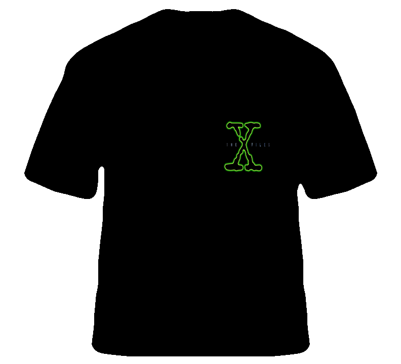 X Files Mystery TV UFOs Fan T Shirt X Files Mystery TV UFOs Fan T Shirt