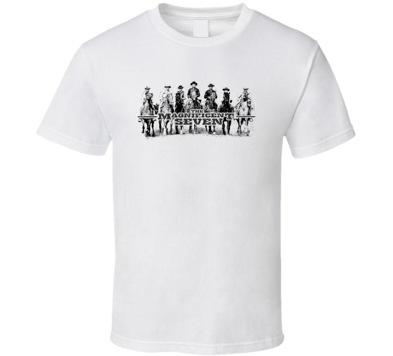 The Magnificent Seven Western Classic Movie T Shirt The Magnificent Seven Western Classic Movie T Shirt