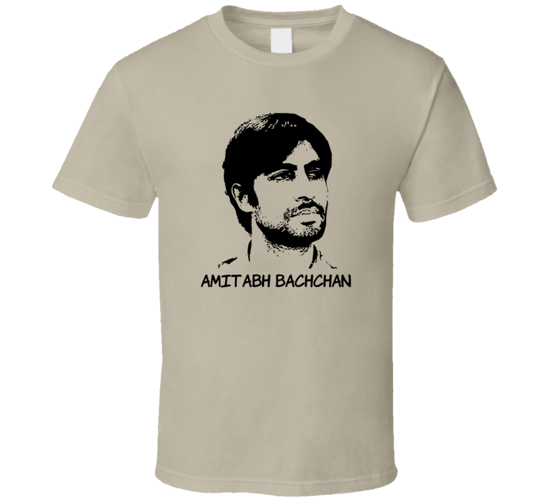 Amitabh Bachchan Hindi Bollywood Movie Actor India Fan T Shirt Amitabh Bachchan Hindi Bollywood Movie Actor India Fan T Shirt