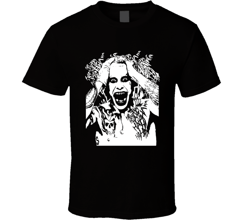 Joker Jared Leto Sinister Six Comic Movie Funny Fans Only Trending T Shirt Joker Jared Leto Sinister Six Comic Movie Funny Fans Only Trending T Shirt