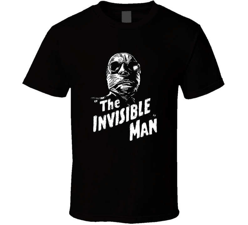 The Invisible Man Science Fiction Book Movie HG Wells Trending Fan T Shirt The Invisible Man Science Fiction Book Movie HG Wells Trending Fan T Shirt