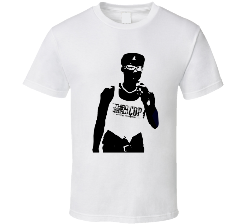 Third World Cop Capone Jamaican Ganster Movie Fan T Shirt Third World Cop Capone Jamaican Ganster Movie Fan T Shirt