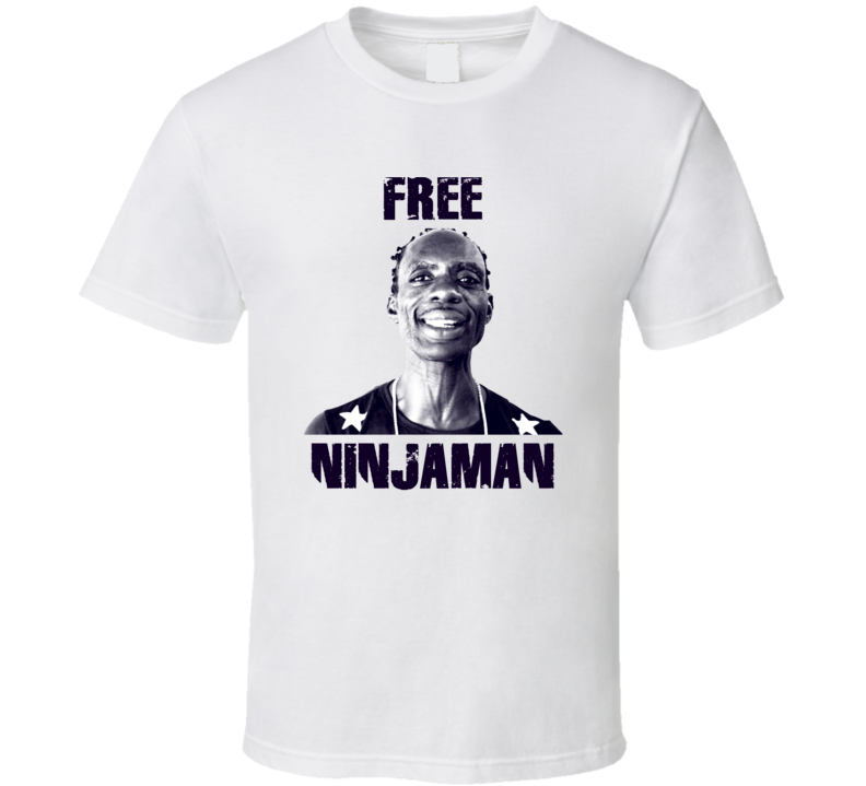 Free Ninjaman Jamaican Reggae Actor Dancehall Music Fan T Shirt Free Ninjaman Jamaican Reggae Actor Dancehall Music Fan T Shirt