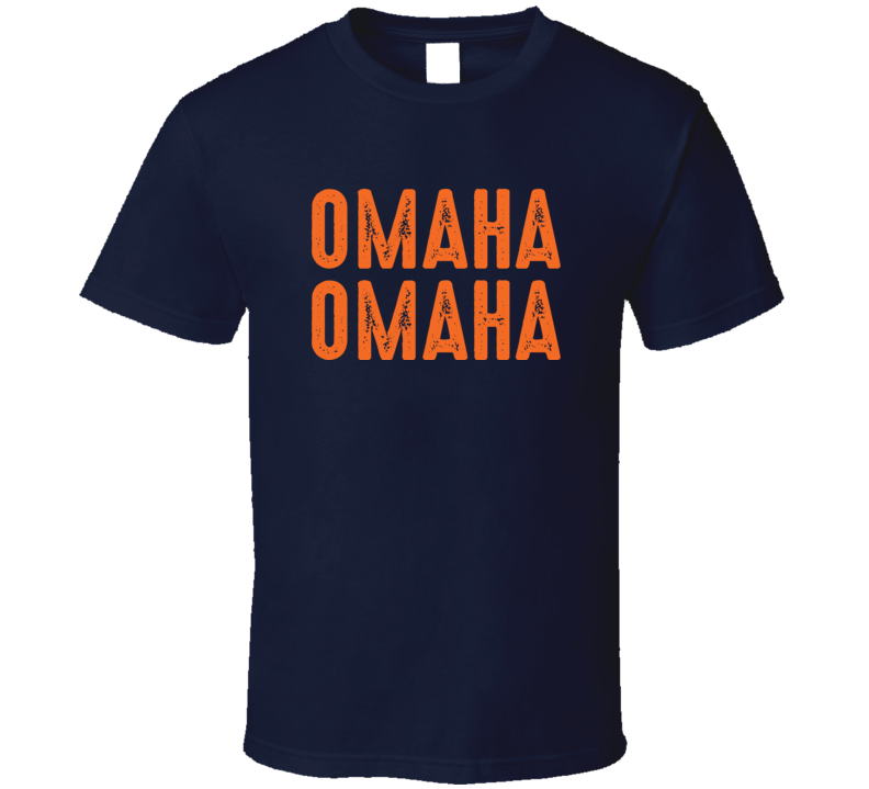 Peyton Manning Omaha Football Denver Fan T Shirt Peyton Manning Omaha Football Denver Fan T Shirt