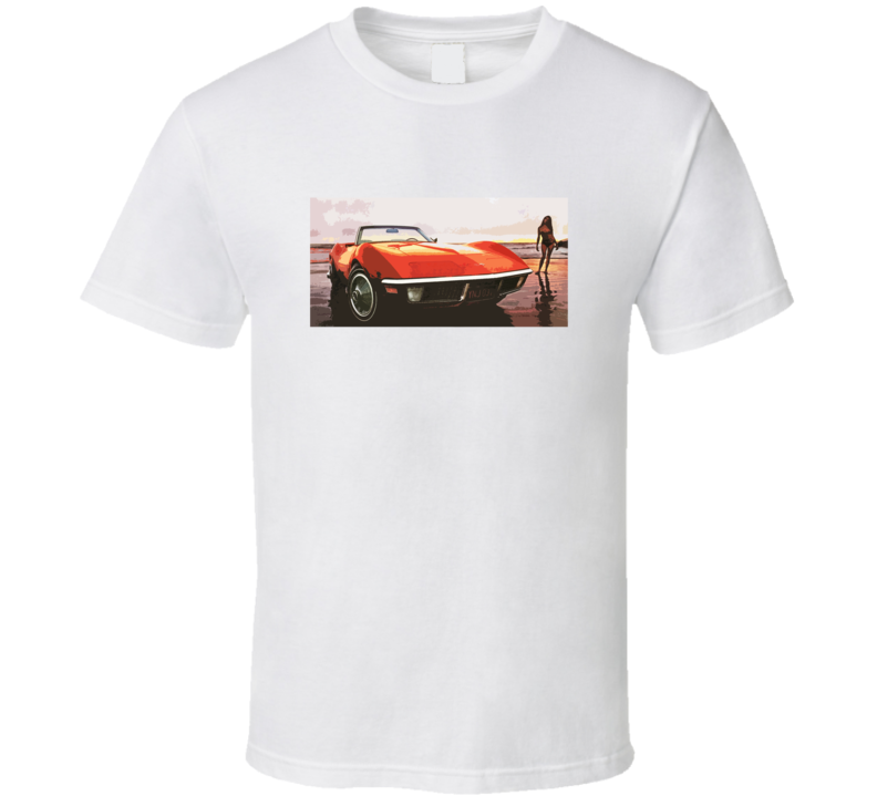 Chevy Corvette 1970 Car Ad Graphic Classic Legend Trending Fan T Shirt Chevy Corvette 1970 Car Ad Graphic Classic Legend Trending Fan T Shirt