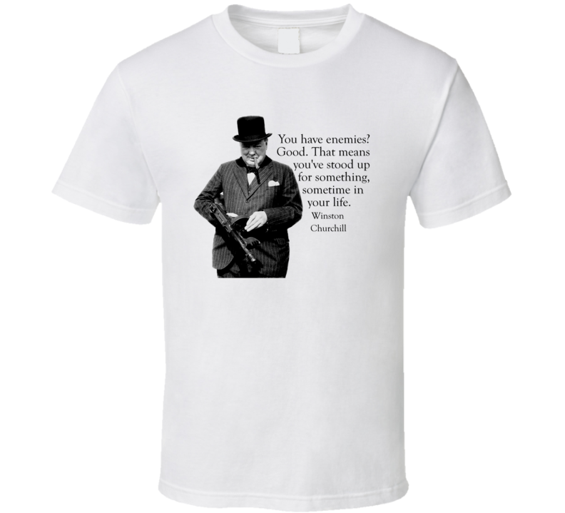 Winston Churchill Quote British PM Legend Classic T Shirt Winston Churchill Quote British PM Legend Classic T Shirt