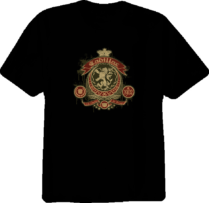 Cadillac Funky Logo T Shirt Cadillac Funky Logo T Shirt