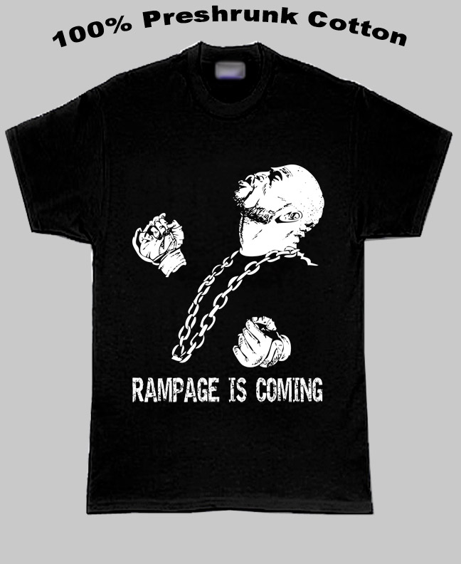 Quinton Rampage Jackson Howling T Shirt Quinton Rampage Jackson Howling T Shirt