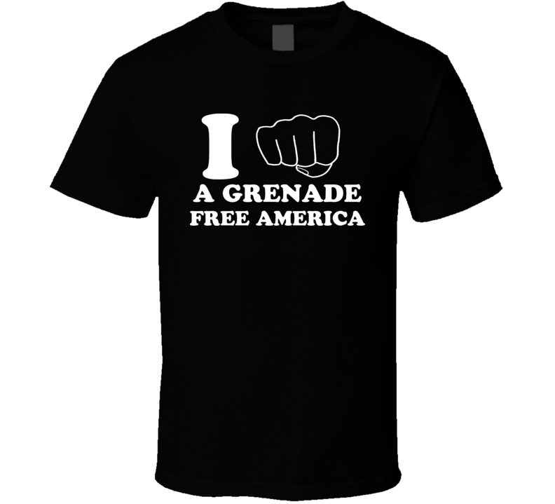 Jersey Shore Fistbump Grenade Free T Shirt Jersey Shore Fistbump Grenade Free T Shirt
