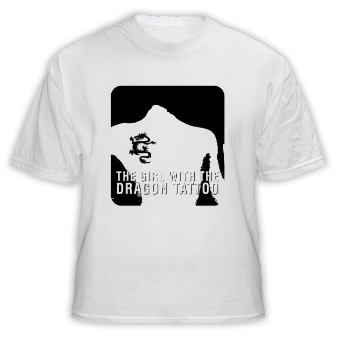 The Girl With The Dragon Tattoo Movie T Shirt The Girl With The Dragon Tattoo Movie T Shirt