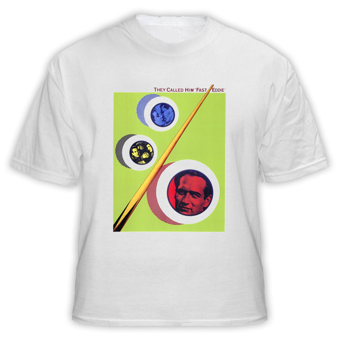 The Hustler Paul Newman Movie Billards T Shirt The Hustler Paul Newman Movie Billards T Shirt