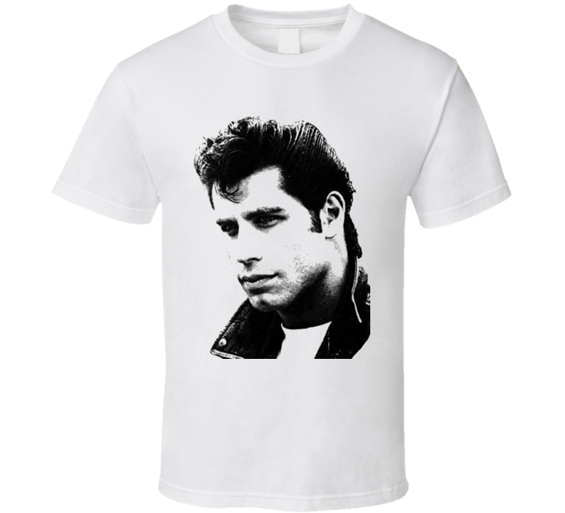 John Travolta Grease Movie T Shirt John Travolta Grease Movie T Shirt