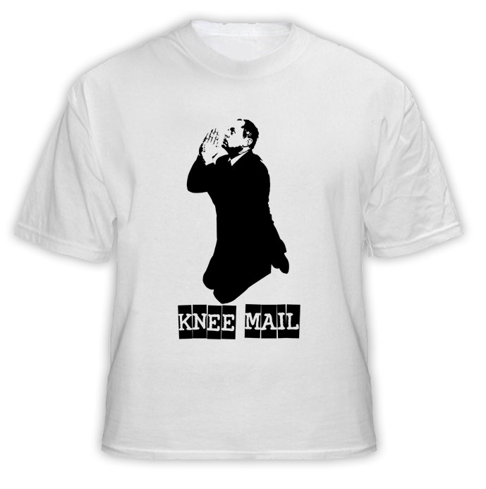Knee Mail Funny Religious T Shirt Knee Mail Funny Religious T Shirt