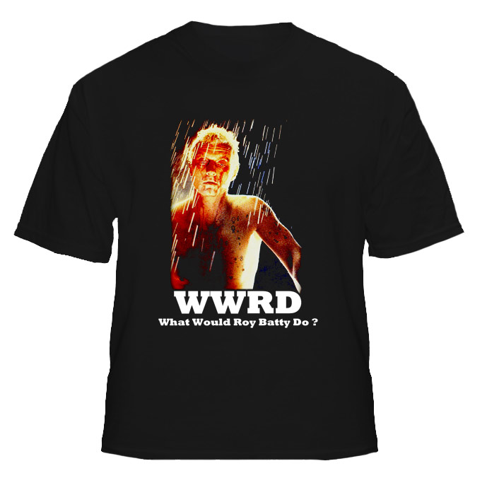 WWRD What Would Roy Batty Do Blade Runner T Shirt WWRD What Would Roy Batty Do Blade Runner T Shirt