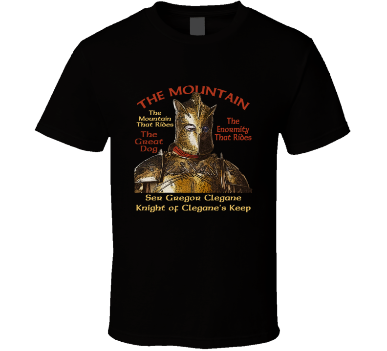 The Mountain GOT TV Book Trending Fan T Shirt The Mountain GOT TV Book Trending Fan T Shirt
