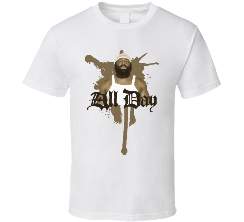 Kimbo All Day MMA Boxing Hip Hop Fan T Shirt Kimbo All Day MMA Boxing Hip Hop Fan T Shirt