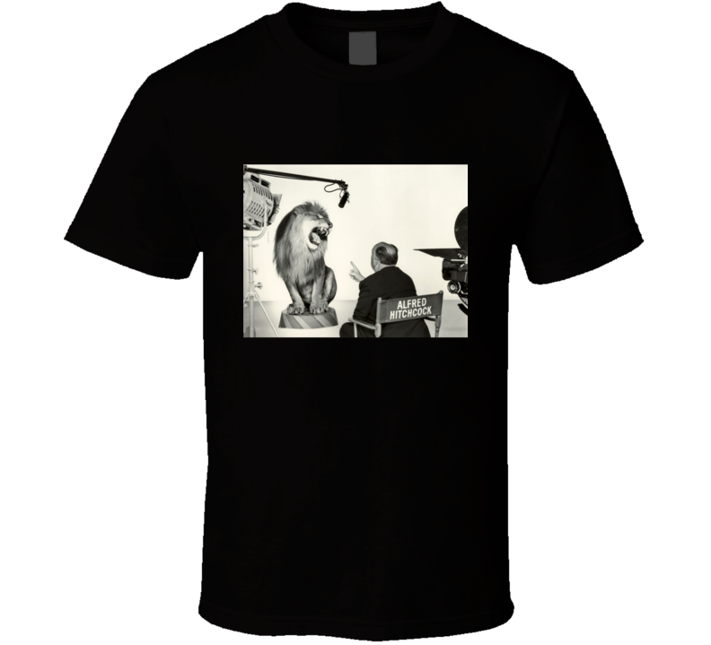 Alfred Hichcock Director Movie Lion Classic Fan Trending T Shirt Alfred Hichcock Director Movie Lion Classic Fan Trending T Shirt
