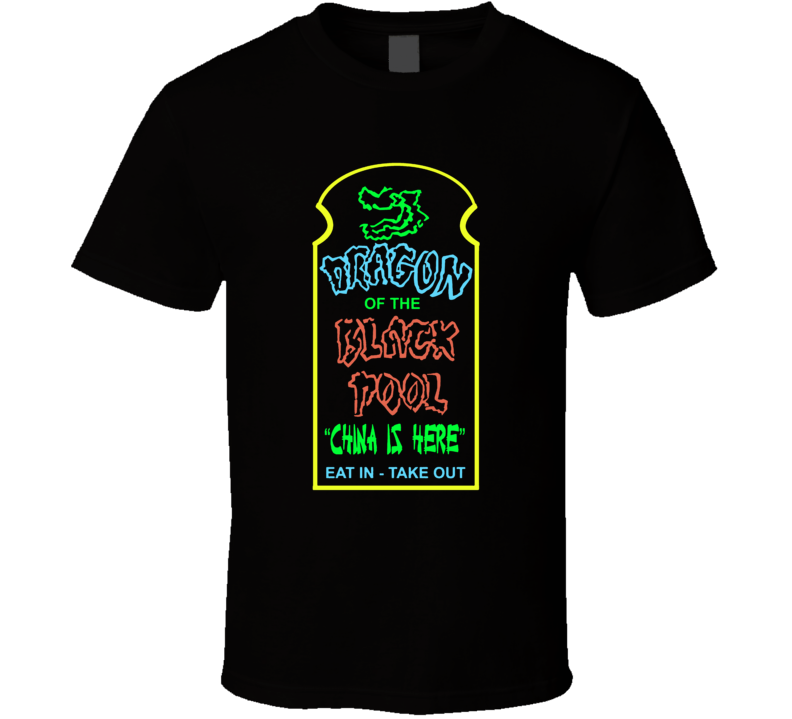 Big Trouble In Little China Dragon Pool Cult Movie Fans Only T Shirt Big Trouble In Little China Dragon Pool Cult Movie Fans Only T Shirt