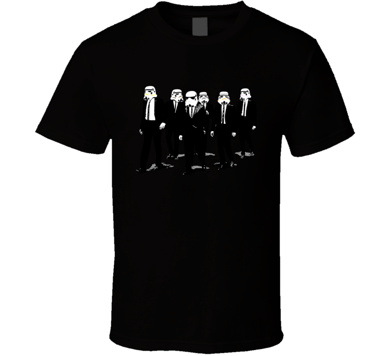 Stormtrooper Reservoir Dogs Star Wars Parody Fan Design Mash Up Funny T Shirt Stormtrooper Reservoir Dogs Star Wars Parody Fan Design Mash Up Funny T Shirt