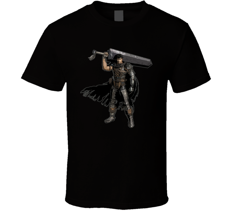 Guts Berserk Manga Anime Japanese Fan T Shirt Guts Berserk Manga Anime Japanese Fan T Shirt