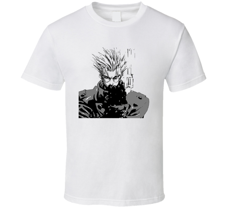 Vash The Stampede Trigun Anime Manga Japanese Fan T Shirt Vash The Stampede Trigun Anime Manga Japanese Fan T Shirt