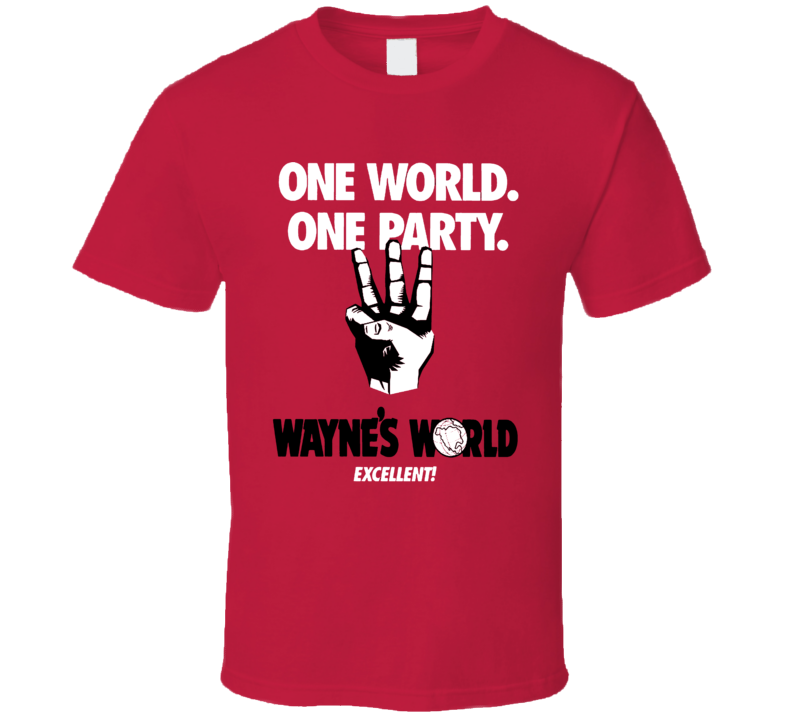 Waynes World Parody Fan Poster Funny Movie Fan T Shirt Waynes World Parody Fan Poster Funny Movie Fan T Shirt