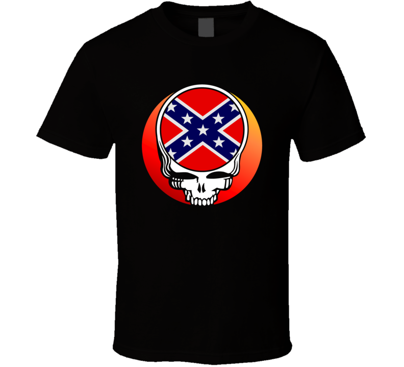 Deadhead Confederate Flag The South Redneck Truck Fan T Shirt Deadhead Confederate Flag The South Redneck Truck Fan T Shirt