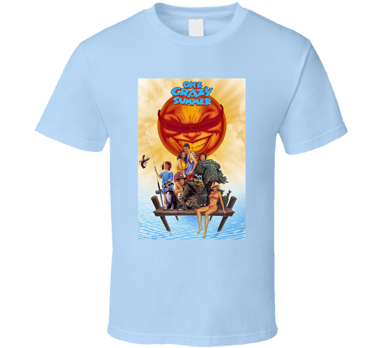 One Crazy Summer 80s Comedy Movie Parody Cusack Fan T Shirt One Crazy Summer 80s Comedy Movie Parody Cusack Fan T Shirt