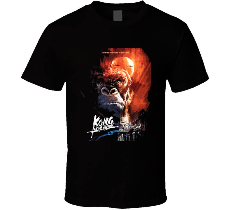 Kong Skull Island King Monster Movie Fan T Shirt Kong Skull Island King Monster Movie Fan T Shirt