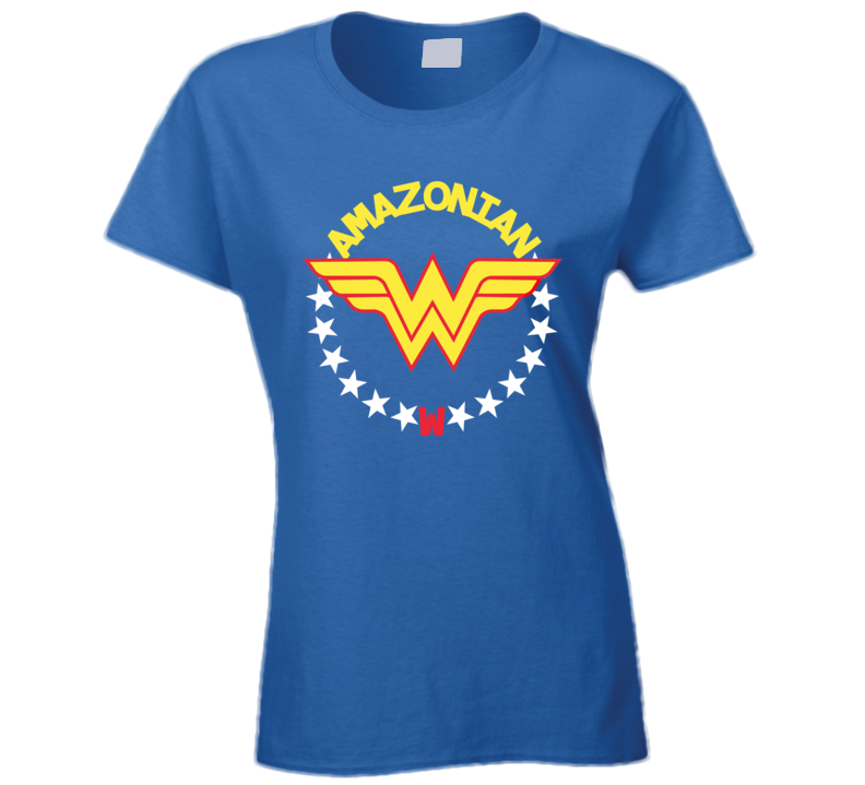 Wonder Woman Amazonian Super Hero Parody Gym T Shirt Wonder Woman Amazonian Super Hero Parody Gym T Shirt