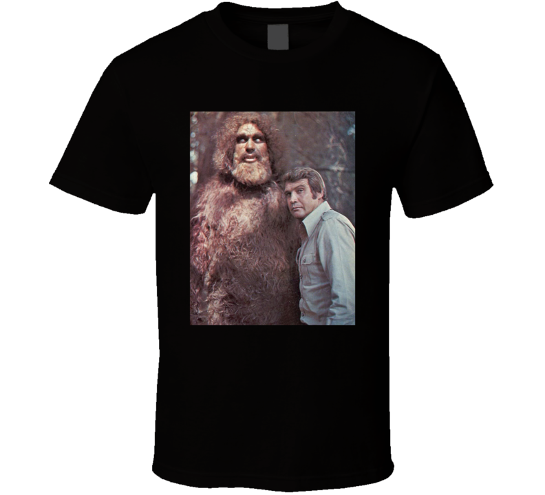 Six Million Dollar Man Retro 70s Bigfoot TV Fan T Shirt Six Million Dollar Man Retro 70s Bigfoot TV Fan T Shirt