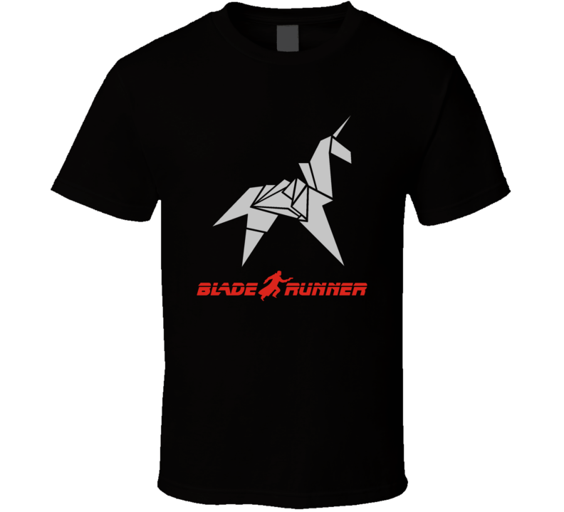 Blade Runner Unicorn 80s Retro Harrison Ford Movie Parody Fan T Shirt Blade Runner Unicorn 80s Retro Harrison Ford Movie Parody Fan T Shirt