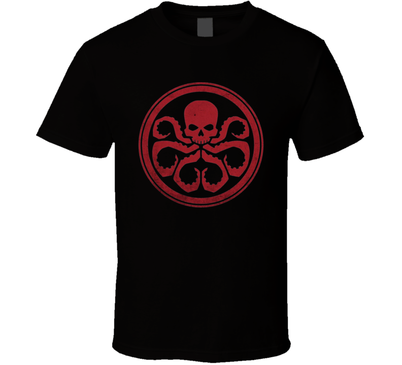 Hydra Villian Distressed Logo Parody Comic Fan Trending T Shirt Hydra Villian Distressed Logo Parody Comic Fan Trending T Shirt
