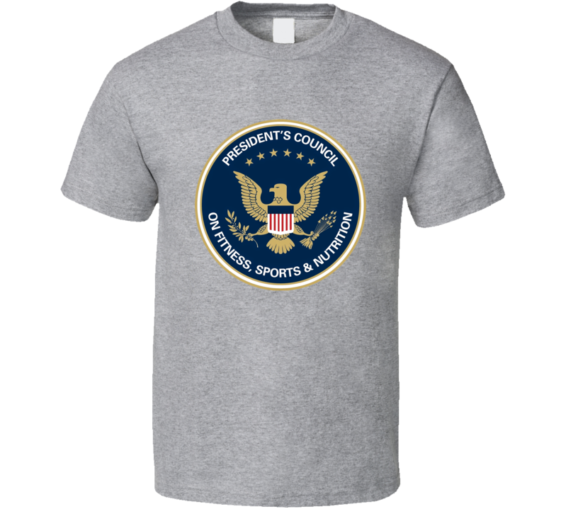 Presidents Council Fitness Sports Nutrition USA Gym Workout T Shirt Presidents Council Fitness Sports Nutrition USA Gym Workout T Shirt