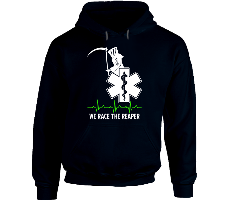 First Responders Race the Reaper Ambulance Hoodie First Responders Race the Reaper Ambulance Hoodie