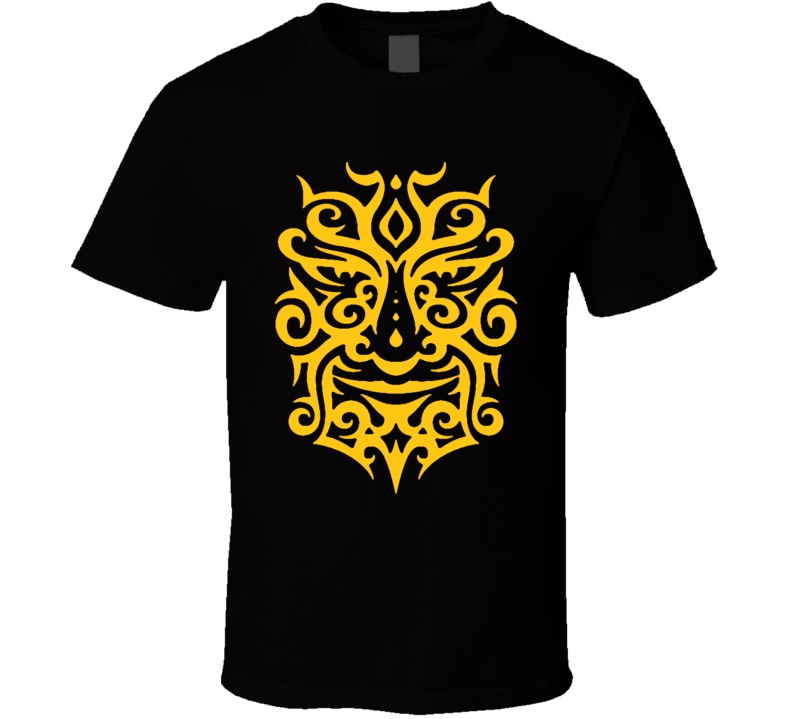 Maori Warrior Tribal Haka New Zeland Polynesian Gold Design T Shirt Maori Warrior Tribal Haka New Zeland Polynesian Gold Design T Shirt