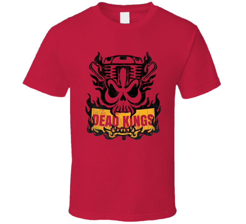 Tribal Skull Engine Block Dead Kings Biker Muscle Cars T Shirt Tribal Skull Engine Block Dead Kings Biker Muscle Cars T Shirt