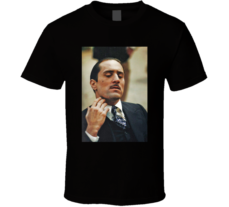 Godfather 2 De Niro Vito Corleone Mafia Classic Movie Fan T Shirt Godfather 2 De Niro Vito Corleone Mafia Classic Movie Fan T Shirt