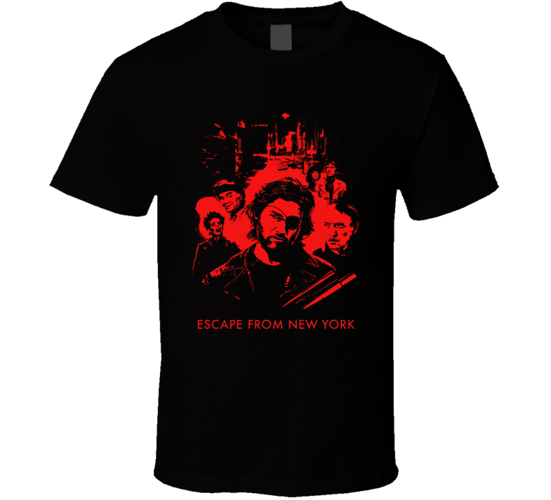 Escape From New York Carpenter Russell 80s Movie Fan T Shirt Escape From New York Carpenter Russell 80s Movie Fan T Shirt