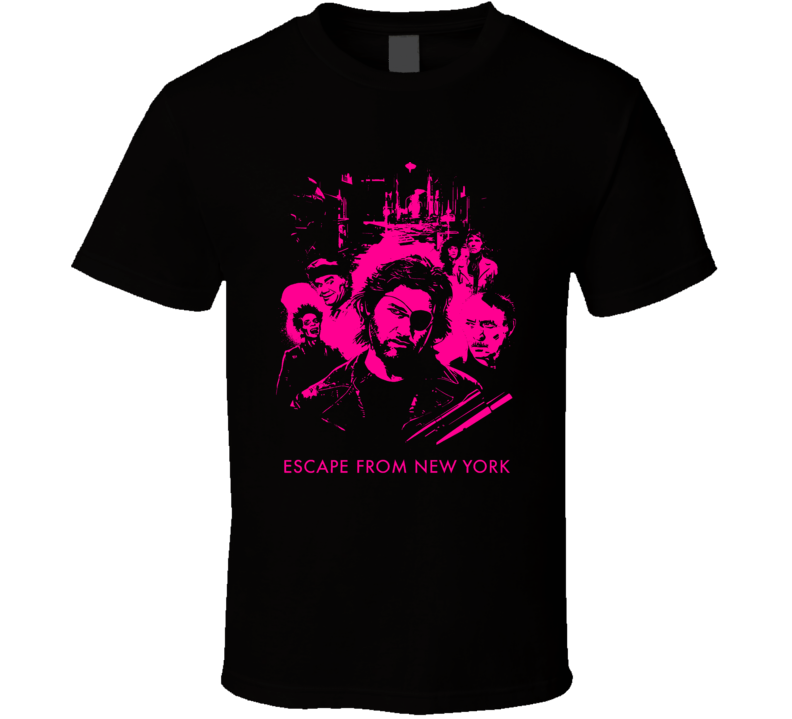Escape From New York Carpenter Russell Cult 80s Movie Fan T Shirt Escape From New York Carpenter Russell Cult 80s Movie Fan T Shirt